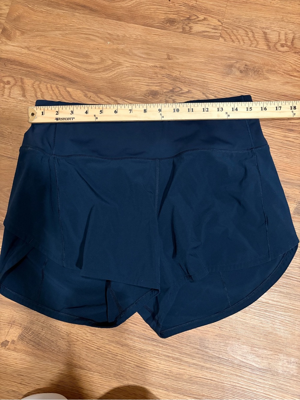 Lululemon Speed Up High-Rise Lined Short Size 8 Navy Blue - Picture 12 of 14